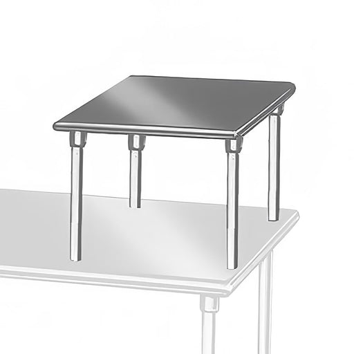 Advance Tabco MST-24-36 Table Mount Equipment Shelf, 36" x 24", 18/430 Stainless-cityfoodequipment.com