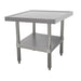 Advance Tabco MT-SS-363 36" Mixer Table w/ All Stainless Undershelf Base & Marine Edge, 36"D-cityfoodequipment.com
