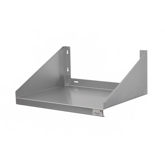 Advance Tabco MS-20-30-EC Solid Wall Mounted Shelf, 30"W x 20"D, Stainless-cityfoodequipment.com
