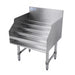 Advance Tabco LD-1812-X Raised Liquor Display - Holds 15 Bottles, 4" Back Splash, 12" x 23"-cityfoodequipment.com