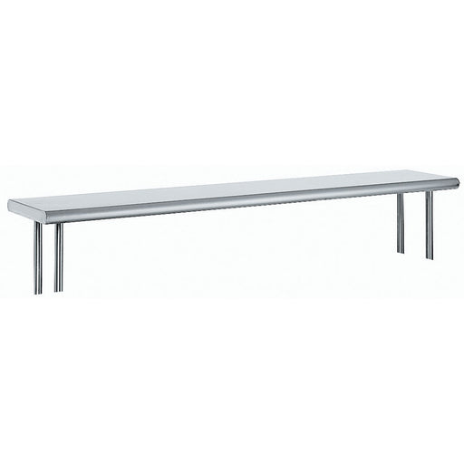Advance Tabco OTS-15-48 48" Old Style Table Mount Shelf - 1 Deck, 15"L, 18 ga 430 Stainless-cityfoodequipment.com