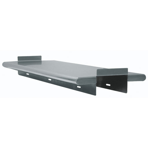 Advance Tabco PA-24-120 Pass Thru Wall Mounted Shelf, 120"W x 24"D, Stainless-cityfoodequipment.com