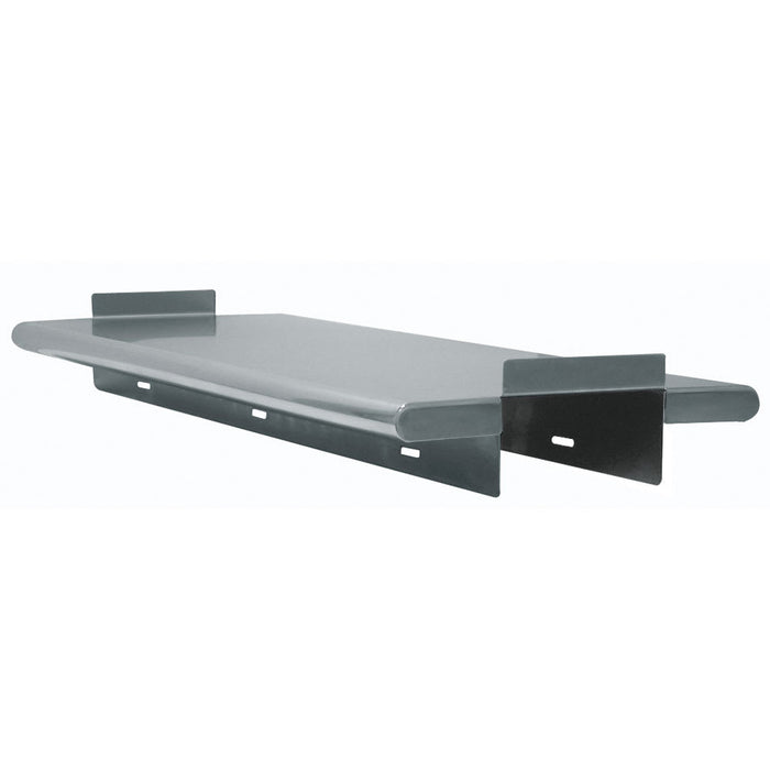 Advance Tabco PA-24-72 Pass Thru Wall Mounted Shelf, 72"W x 24"D, Stainless-cityfoodequipment.com