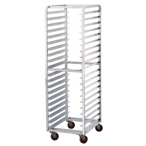 Advance Tabco PR15-4W 20 1/4"W 15 Sheet Pan Rack w/ 4" Bottom Load Slides-cityfoodequipment.com