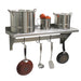 Advance Tabco PS-12-36 Solid Wall Mounted Shelf, 36"W x 12"D, Stainless-cityfoodequipment.com