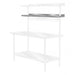 Advance Tabco PT-12R-132 132" Table Mount Shelf - 1 Deck, Rear-Mount, 12"L, Stainless-cityfoodequipment.com