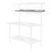 Advance Tabco PT-12R-144 144" Table Mount Shelf - 1 Deck, Rear-Mount, 12"L, Stainless-cityfoodequipment.com