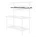 Advance Tabco PT-12R-72 72" Table Mount Shelf - 1 Deck, Rear-Mount, 12"L, Stainless-cityfoodequipment.com