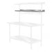 Advance Tabco PT-12R-84 84" Table Mount Shelf - 1 Deck, Rear-Mount, 12"L, Stainless-cityfoodequipment.com