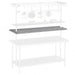 Advance Tabco PT-15-60 60" Table Mount Shelf - 1 Deck, Mid-Mount, 15"L, Stainless-cityfoodequipment.com