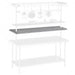 Advance Tabco PT-15-84 84" Table Mount Shelf - 1 Deck, Mid-Mount, 15"L, Stainless-cityfoodequipment.com