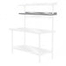 Advance Tabco PT-15R-108 108" Table Mount Shelf - 1 Deck, Rear-Mount, 15"L, Stainless-cityfoodequipment.com