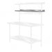 Advance Tabco PT-15R-144 144" Table Mount Shelf - 1 Deck, Rear-Mount, 15"L, Stainless-cityfoodequipment.com