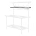 Advance Tabco PT-15R-72 72" Table Mount Shelf - 1 Deck, Rear-Mount, 15"L, Stainless-cityfoodequipment.com