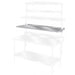 Advance Tabco PT-15S-60 60" Table Mount Shelf - 1 Deck, Splash-Mount, 15"L, Stainless-cityfoodequipment.com