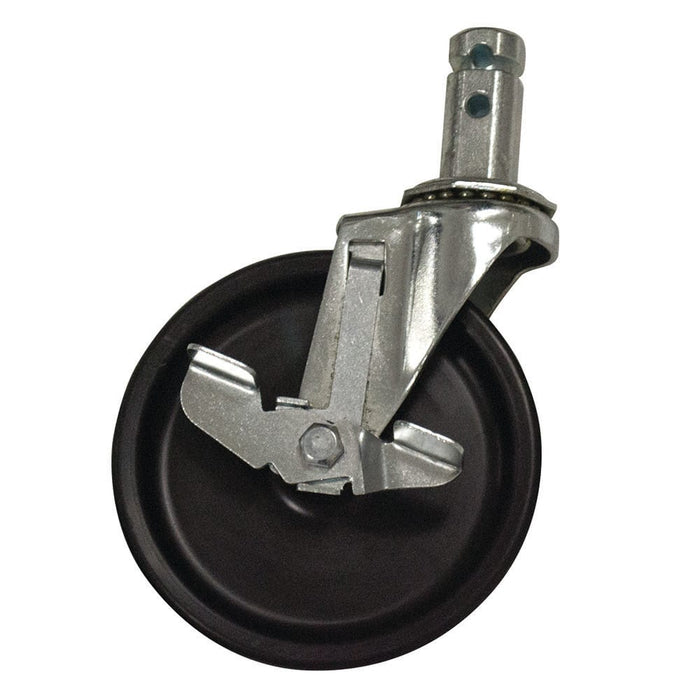Advance Tabco RA-65 5" Stem Caster w/ Brake for UR10, UR12, OT10 6 & OT20 3-cityfoodequipment.com