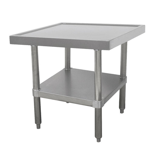 Advance Tabco SAG-MT-363 36" Mixer Table w/ All Stainless Undershelf Base & Marine Edge, 36"D-cityfoodequipment.com