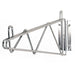 Advance Tabco SB-14 Bracket for 14" Deep Wall Mounted Shelf, Chrome-cityfoodequipment.com