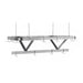 Advance Tabco SC-84 84" Ceiling-Mount Pot Rack w/ (18) Double Hooks, Steel-cityfoodequipment.com