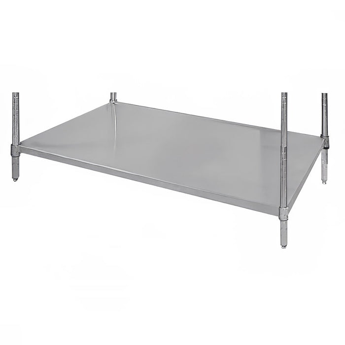 Advance Tabco SH-1848 Stainless Steel Solid Shelf - 48"W x 18"D-cityfoodequipment.com