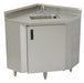 Advance Tabco SHK-2441 Cabinet Base Commercial Hand Sink w/ 16"L x 20"W x 12"D Bowl, Basket Drain-cityfoodequipment.com