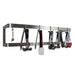 Advance Tabco SW-108 108" Wall-Mount Pot Rack w/ (18) Double Hooks, Stainless Steel-cityfoodequipment.com