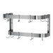 Advance Tabco SW-24 24" Wall-Mount Pot Rack w/ (12) Double Hooks, Stainless Steel-cityfoodequipment.com
