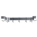 Advance Tabco SW1-36-EC 41" Wall-Mount Pot Rack w/ (6) Double Hooks, Stainless Steel-cityfoodequipment.com