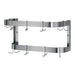 Advance Tabco SW-36-EC 36" Wall-Mount Pot Rack w/ (12) Double Hooks, Stainless Steel-cityfoodequipment.com
