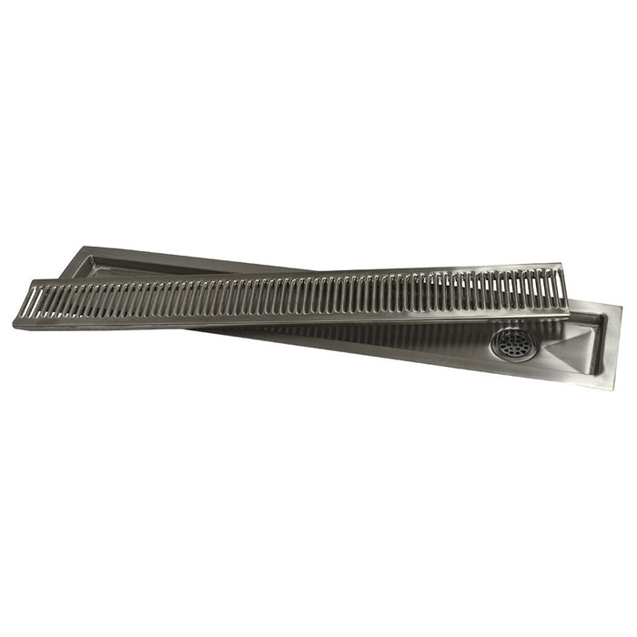 Advance Tabco TA-522 Drop-In Urn Trough, 24" Lx4 3/4" Wx1 1/4" D, Includes Cover, Drain-cityfoodequipment.com