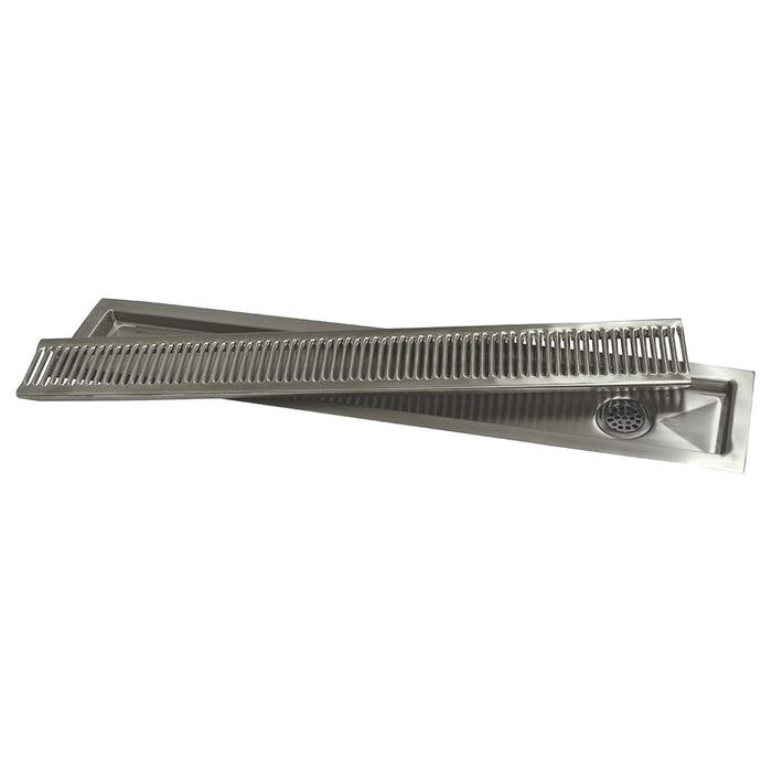 Advance Tabco TA-523 Drop-In Urn Trough, 36" Lx4 3/4" Wx1 1/4" D, Includes Cover, Drain-cityfoodequipment.com
