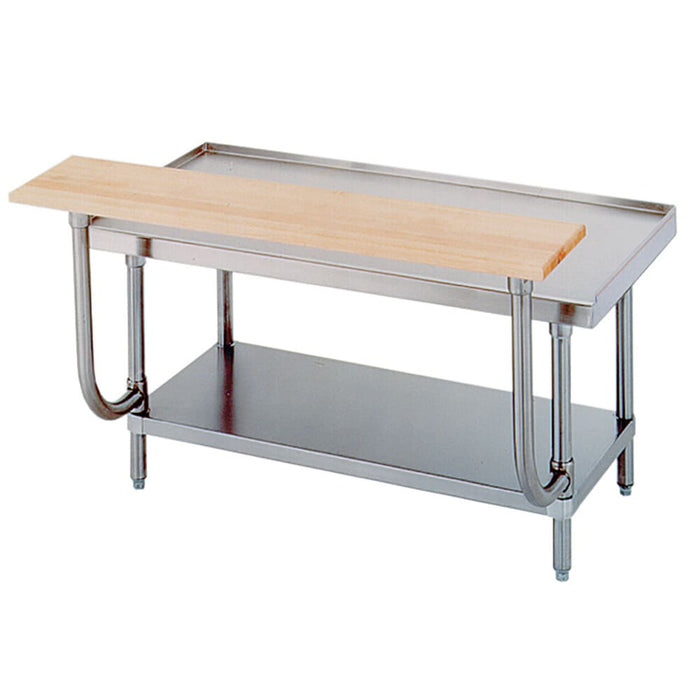 Advance Tabco TA-925 60" Adjustable Wood Cutting Board-cityfoodequipment.com