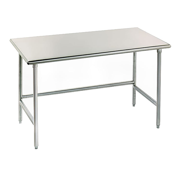 Advance Tabco TAG-300 30" 16 ga Work Table w/ 430 Series Stainless Flat Top-cityfoodequipment.com