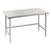 Advance Tabco TAG-300 30" 16 ga Work Table w/ 430 Series Stainless Flat Top-cityfoodequipment.com