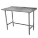 Advance Tabco TFLAG-303-X 36" 16 ga Work Table w/ 430 Series Stainless Top, 1 1/2" Backsplash-cityfoodequipment.com
