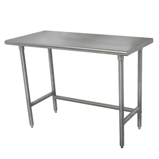 Advance Tabco TELAG-363-X 36" 16 ga Work Table w/ 430 Series Stainless Flat Top-cityfoodequipment.com