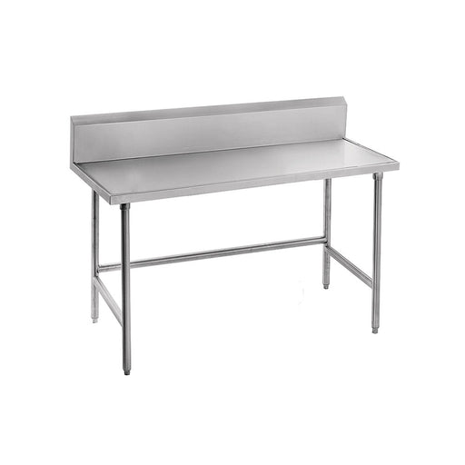 Advance Tabco TKMG-300 30" 16 ga Work Table w/ 304 Series Stainless Top, 5" Backsplash-cityfoodequipment.com