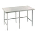 Advance Tabco TMS-308 96" 16 ga Work Table w/ 304 Series Stainless Flat Top-cityfoodequipment.com