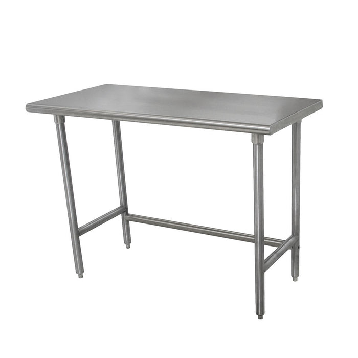 Advance Tabco TMSLAG-304-X 48" 16 ga Work Table w/ 304 Series Stainless Flat Top-cityfoodequipment.com