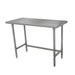 Advance Tabco TMSLAG-243-X 36" 16 ga Work Table w/ 304 Series Stainless Flat Top-cityfoodequipment.com