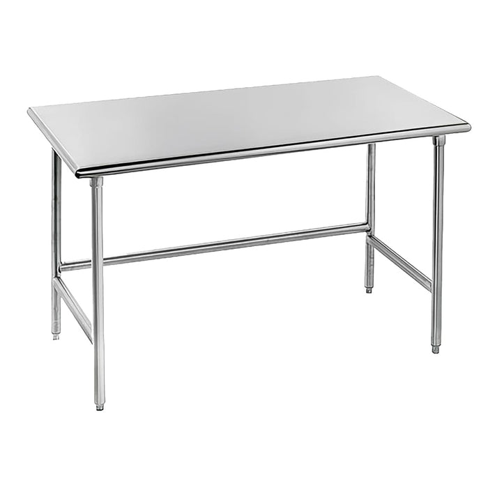 Advance Tabco TSS-304 48" 14 ga Work Table w/ 304 Series Stainless Flat Top-cityfoodequipment.com