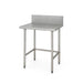 Advance Tabco TVKS-240 30" 14 ga Work Table w/ 304 Series Stainless Top, 10" Backsplash-cityfoodequipment.com