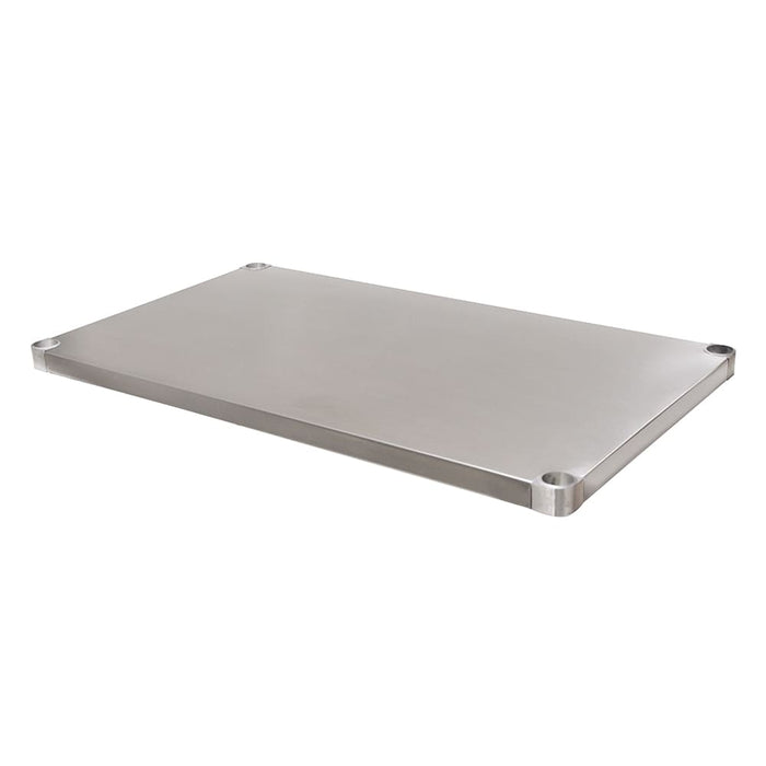 Advance Tabco US-30-84 Undershelf for 30" x 84" Work Table, 18 ga 430 Stainless-cityfoodequipment.com
