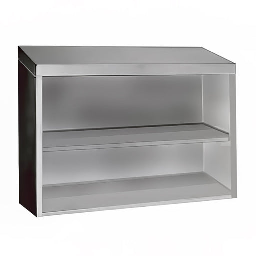Advance Tabco WCO-15-72 Wall Mount Cabinet Shelf - 72" x 15", Stainless Steel-cityfoodequipment.com