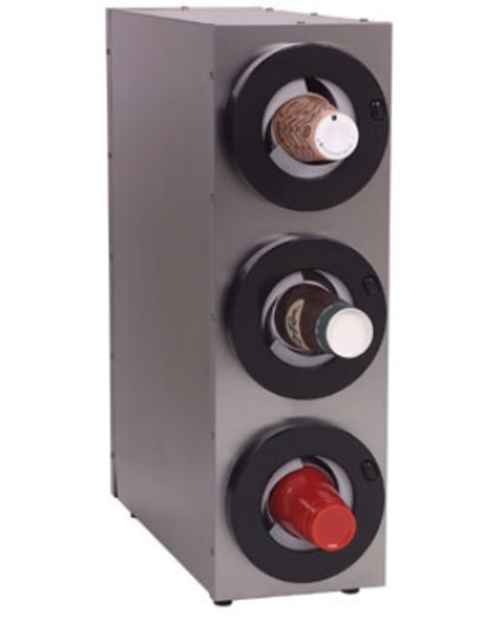 Antunes DACS-35 9900321 Dial A Cup Dispenser, Contains 2 DAC05 & 1 DAC10, Stainless-cityfoodequipment.com