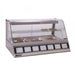 Antunes DCH-300 42 1/2" Full Service Countertop Heated Display Case - (2) Shelves, 120v-cityfoodequipment.com