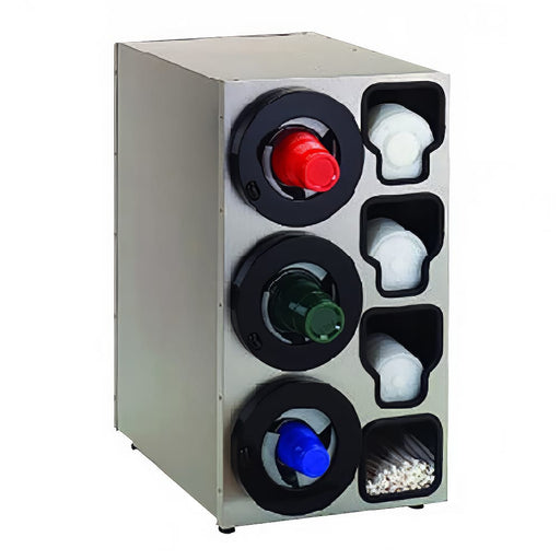 Antunes LS-30 Cup & Lid Organizer, Cabinet, (7) Compartment, All Cup Types-cityfoodequipment.com