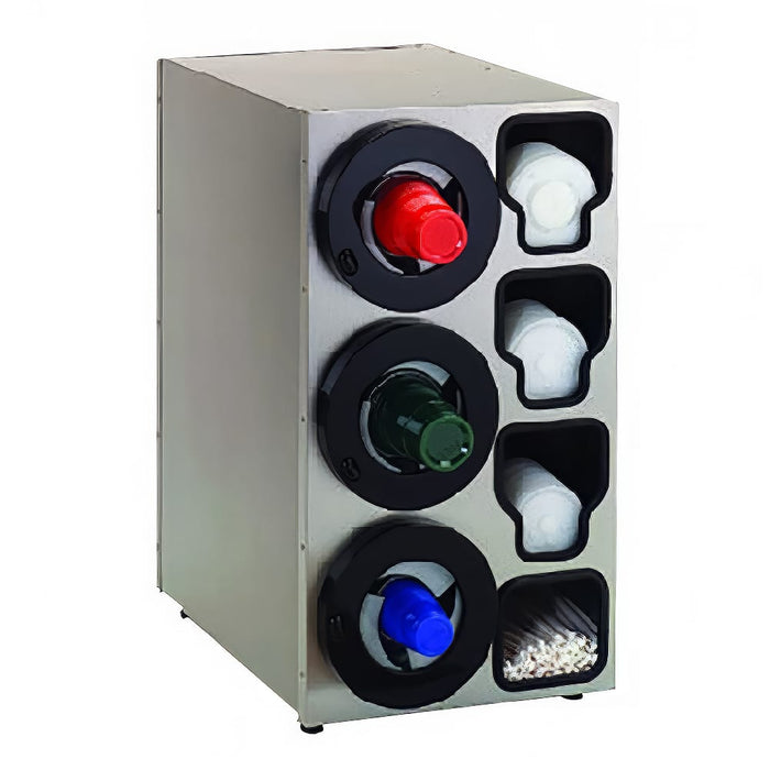 Antunes LS-30 Cup & Lid Organizer, Cabinet, (7) Compartment, All Cup Types-cityfoodequipment.com