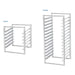 Arctic Air 64901K 21"W 6 Sheet Pan Rack W/ 3" Bottom Load Slides-cityfoodequipment.com