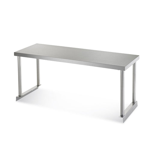 Arctic Air 64902K Single Table Mount Overshelf, 22 Ga Stainless, 18" X 48"-cityfoodequipment.com